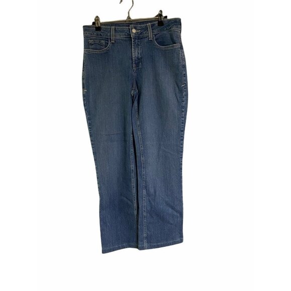Not Your Daughters Jeans Bootcut Blue Jeans Size 6 - Picture 1 of 7